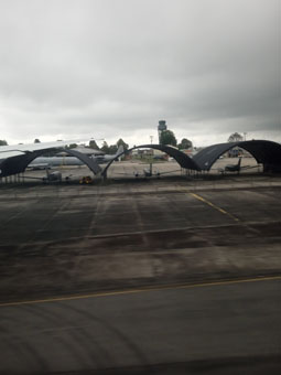 А это колумбийские военные самолёты.