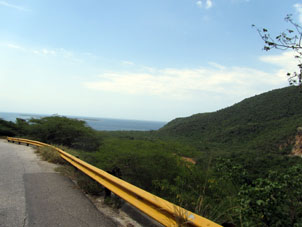 Дорога в сторону Пуэрто-Кабельо.