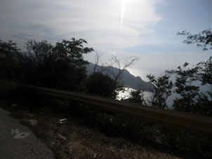 Вид на бухту Ката по дороге из Куягуа в Окумаре.