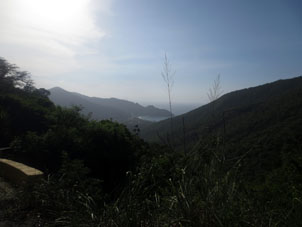 Вид на бухту Ката по дороге из Куягуа в Окумаре.