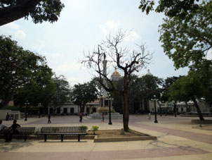 Площадь Боливара в Валенсии.