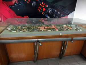 Макет станции метро "Монументаль. Пласа де Торрос" на станции "Франсиско де Миранда" в Валенсии.