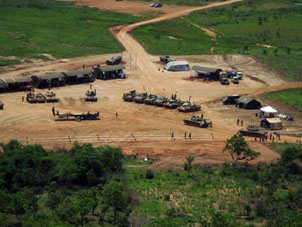 На второй день Венесуэльского Танкового Биатлона стартовали три танка Т-72.