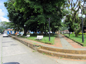 Площадь Симона Боливара в Альтамире.