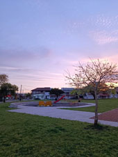 Детская площадка в городке Мар-дель-Плата.