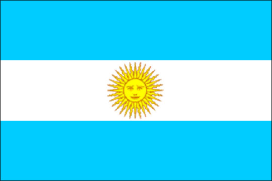 Флаг Республики Аргентина