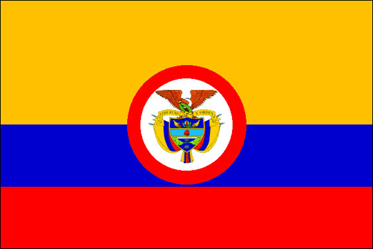 Флаг Республики Колумбии
