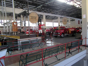 В Музей Эквадорских Пожарных в Гуаякиле.