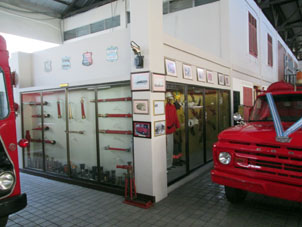 В Музей Эквадорских Пожарных в Гуаякиле.
