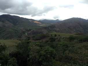 Вид на горы провинции Эль Оро.