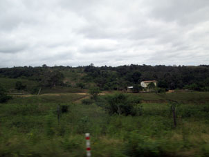 Виды с дороги из Манты в Гуаякиль.
