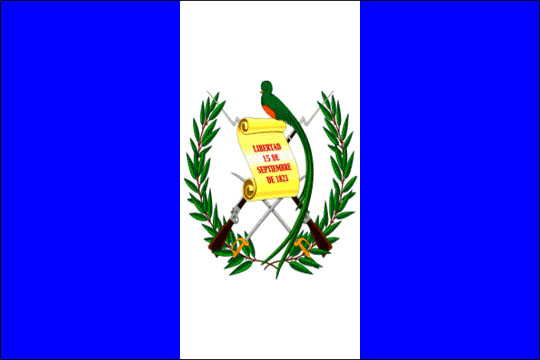 Флаг Республики Гватемалы