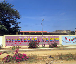 Эквадорская школа в Перу.