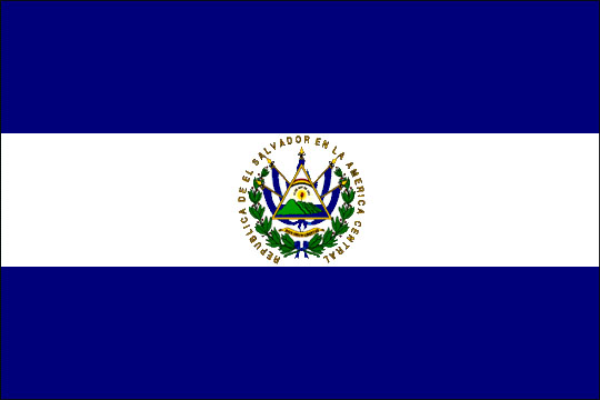 Флаг Республики Эль-Сальвадор