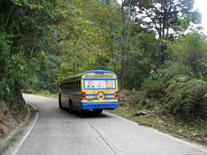 Рейсовый автобус Чорони - Маракай.