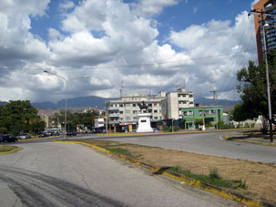 Площадь на проспекте Боливара.