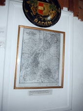 Карта великого герцогства Баден, откуда прибыли переселенцы.