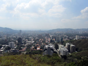 Вид на районы Ла Винья и Эль Виньедо.