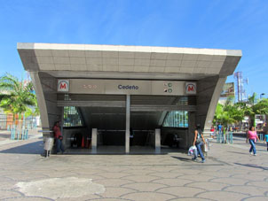 Вход на станцию метро "Седеньо".