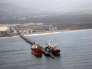 Грузовой причал порта Пуэрто-Кабельо.