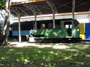Многое в музее посвящено железнодорожному транспорту.