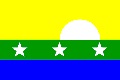 Флаг венесуэльского штата Нуэва Эспарта