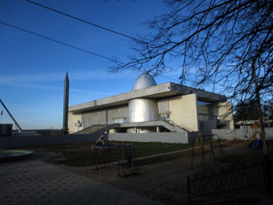 Museo de Cosmonáutica en la ciudad de Kaluga.