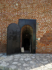 Entrada en la torre kremlina (de alcázar).