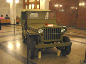 Todoterreno Willys era suministrado a la Unión Soviética por los Estados Gringos durante la Guerra.
