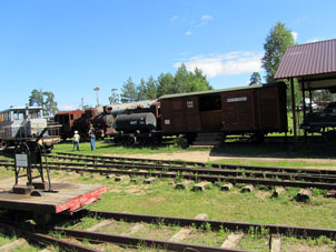 Exposición del Mueso de Transporte Ferrocarril. 