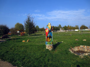 Campa de fábulas en el recinto "Russki Park".