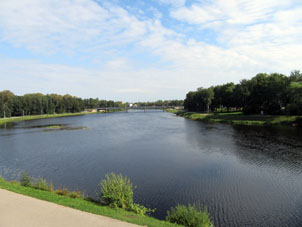 Vista al río Lóvat'.