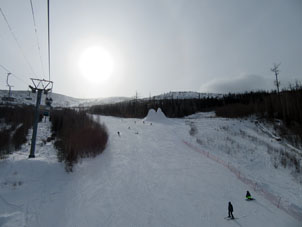Pista de esquís de montaña Gládeñkaya.