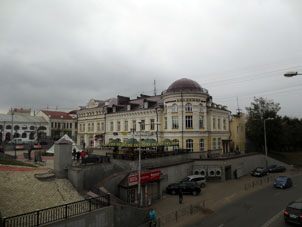 Rincón de la calle Bolshaya Moskóvskaya y Evséyevski spusk.