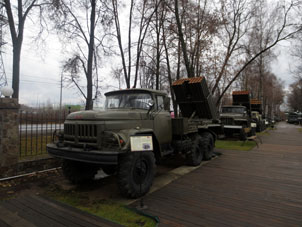 Rampa lanzacohetes "GRAD" a base del vehículo ZIL.