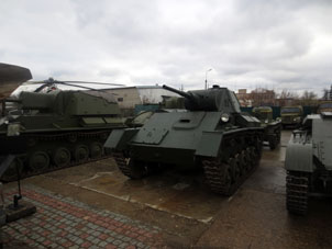 Tanque de guerra ligero T-70 (URSS 1941-1943).