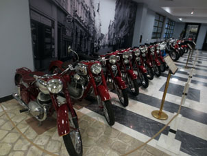 Motocicletas Jawa (Checoeslovaquia) de la época pos guerra.