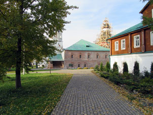 Allí era residencia del zar (rey) Iván IV el Terrible.
