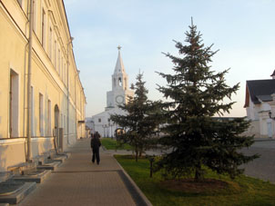 Territorio dentro del Kremlin (alcázar) de Kazáñ