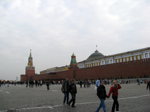 Plaza Roja es la mayor de Moscú y de toda Rusia.