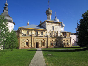 Iglesia de Juan Evangelista del kremlin de Rostov el Grande.