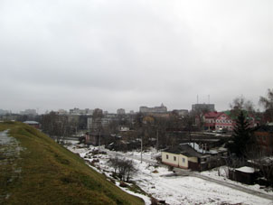 Vista desde el terraplén del Kremlin.