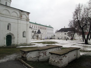 Palacios del Kremlin (alcázar) de Ryazáñ.