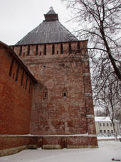 Torre Nikólskaya del Kremlin de Smolensk.