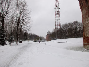 Fragmento suroccidental de la muralla del kremlin de Smolensk.