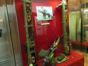 Lanzacohetes portátiles en el Museo de Armas en el Kremlin de Tula.