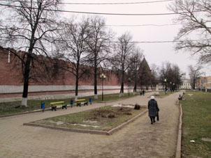 Kremlin (alcázar) de Tula por fuera.
