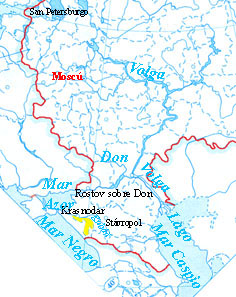 Situación de la República de Adyguea