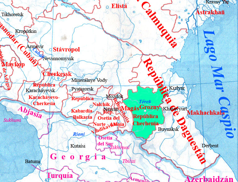 Situación de la República Chechenia