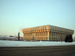 Edificio de Gobernador y Adminictración de la provincia de Tula en la plaza mayor de la ciudad
